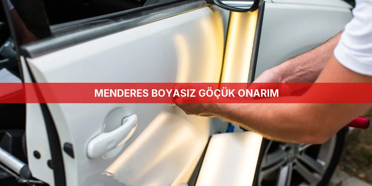 Menderes Boyasız Göçük Onarım